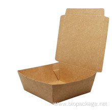 Take Away 1000ml Paper Lunch Boxes For Restaurant